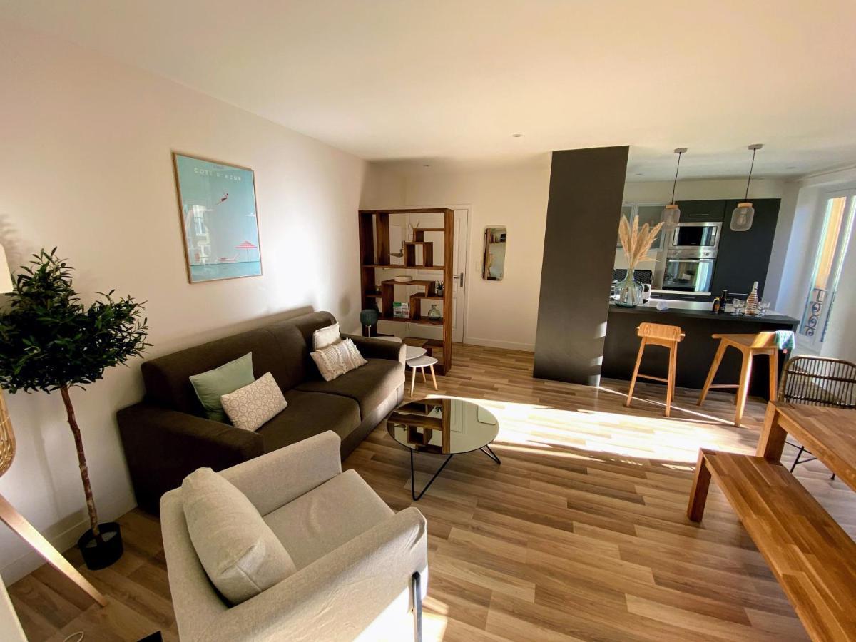 Sunny And Calm 2 Bed Apartment Place Du Pin Nice Exterior photo